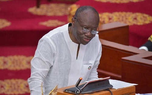 Finance Minister, Ken Ofori Atta