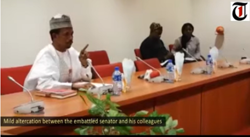 Nigerian senator in sex shop fight refuses to take oath at investigation