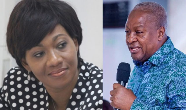 EC boss Jean Mensa and NDC Flagbearer John Mahama