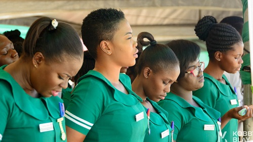 Nurses in Ghana