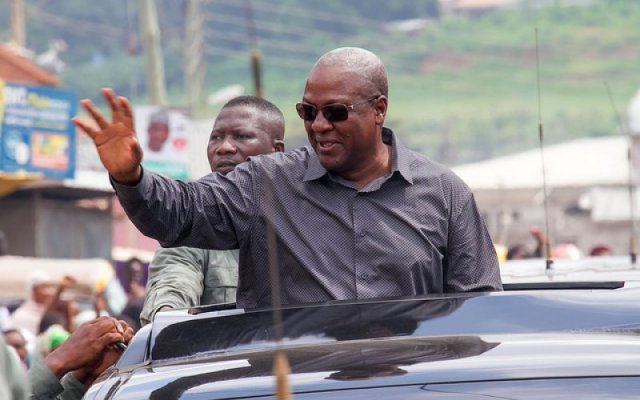 NDC flagbearer John Mahama