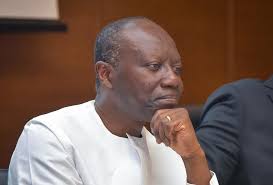 Finance Minister Ken Ofori Atta