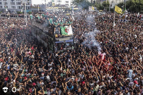 AFCON 2019 winners Algeria return home to hero's welcome