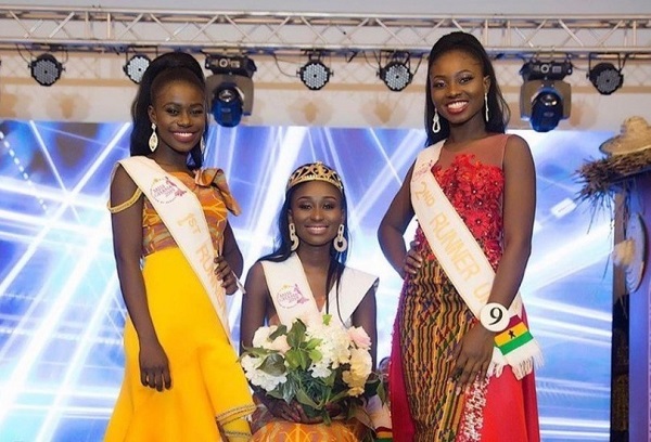 Rebecca Nana Adwoa Kwabi (middle) is Miss Ghana 2019