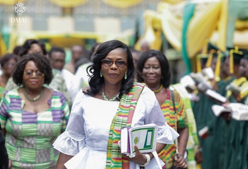 Mrs. Betty Dzokoto, former headmistress of Wesley Grils’ High School