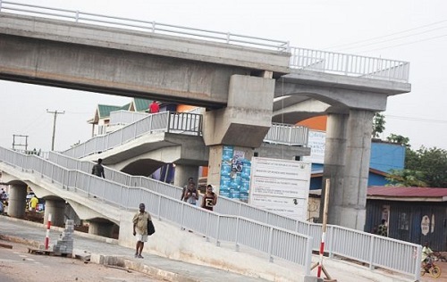 Madina - Adenta Highway footbridge