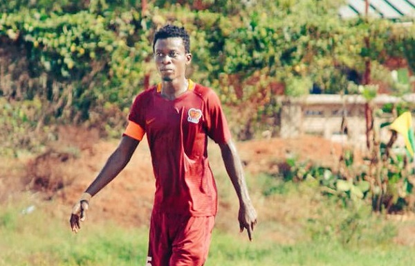 Hearts of Lions captain Frank Akoto