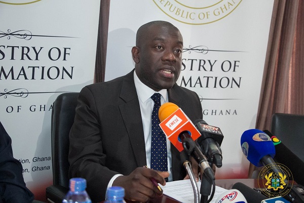 Minister for Information Kojo Oppong-Nkrumah