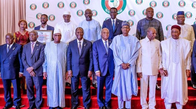 ECOWAS leaders took the decision at a meeting in Abuja, Nigeria.