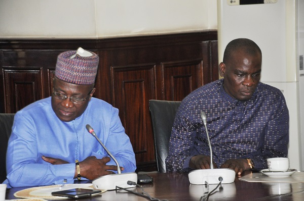 Osei Kyei-Mensah-Bonsu — Majority leader and Haruna Iddrisu — Minority Leader