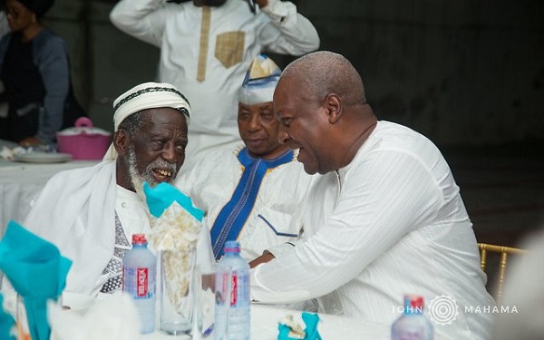 Mahama congratulates Muslims as they celebrate Eid al-Fitr 