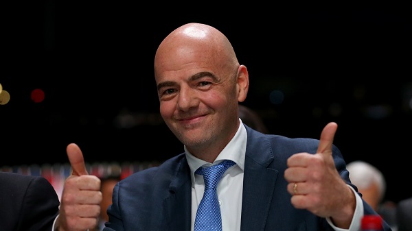 Gianni Infantino re-elected as FIFA president