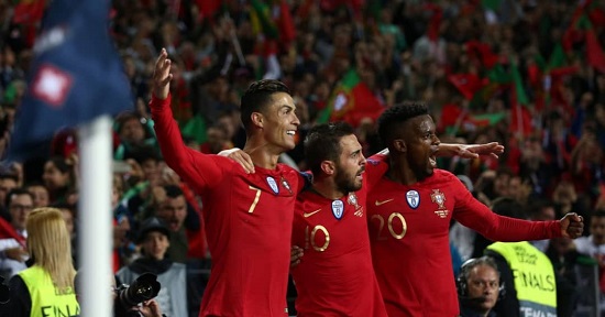 Ronaldo's hat-trick fires Portugal to Nations League final 