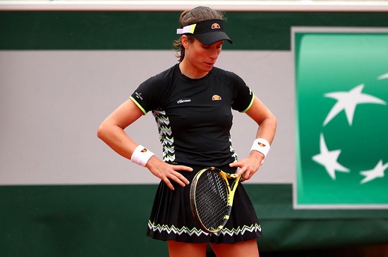 Britain's Konta suffers French Open heartbreak in Semis