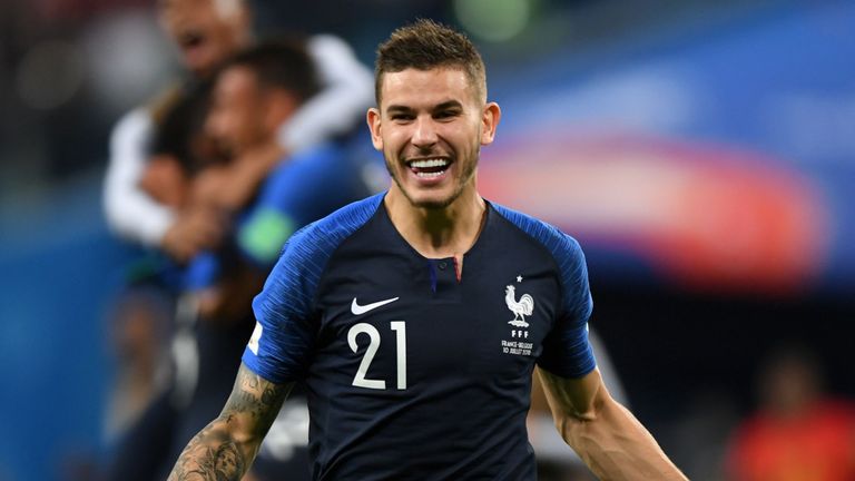  Lucas Hernandez displays £66,000 custom-made World Cup necklace