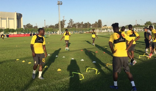 AFCON 2019: Black Stars return to training ahead of Tunisia clash (PHOTOS)