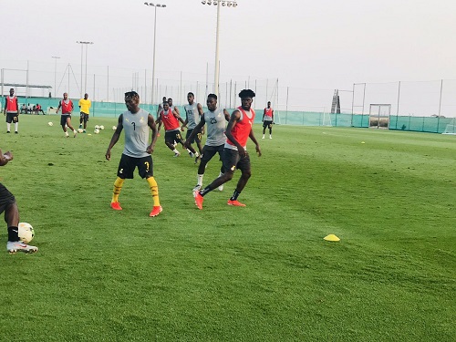 AFCON 2019: Black Stars returns to training after Namibia's defeat (VIDEO+PHOTOS)