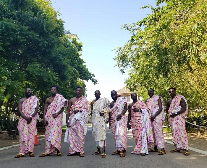 groomsmen of Eugene Osafo