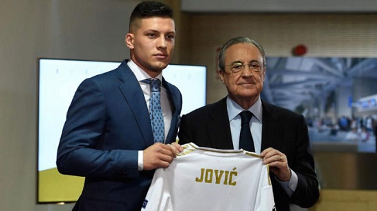 Real Madrid unveils Luka Jovic