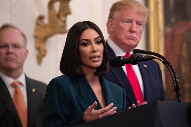 Kim Kardashian West talks criminal justice at White House