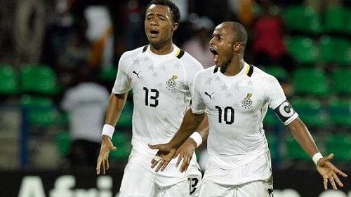 Ayew brothers start upfront for Black Stars in friendly against South Africa