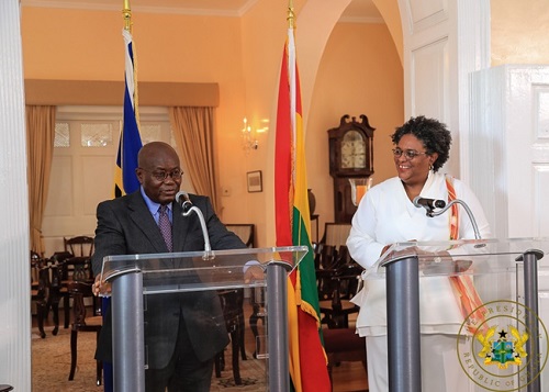 Akufo-Addo & Mia Amor Mottley