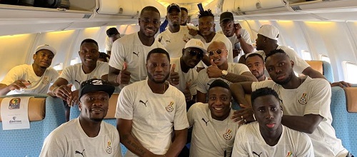 AFCON 2019: Black Stars departs to Egypt
