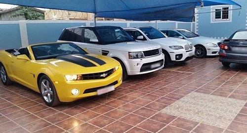 Luxury vehicles in Ghana