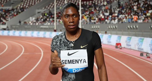Semenya to race 800m for first time since gender ban