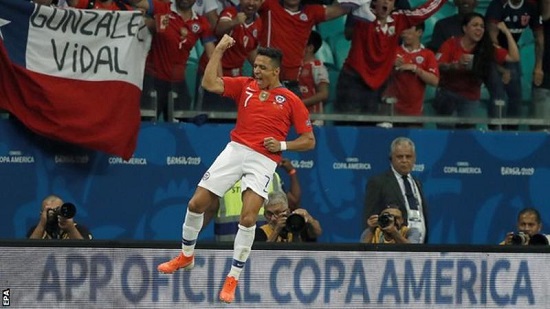 Copa America: Sanchez winner sees Chile reach quarter-finals