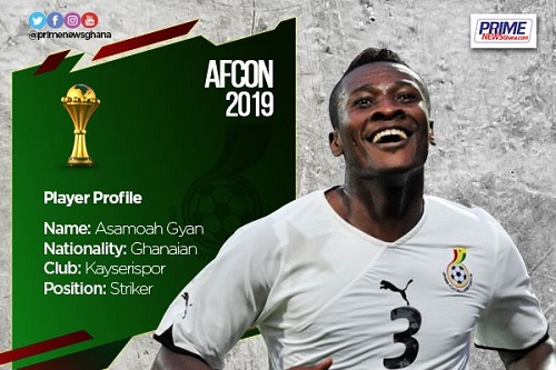 AFCON 2019: Profile of Asamoah Gyan