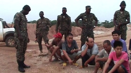 15 Chinese arrested for illegal mining