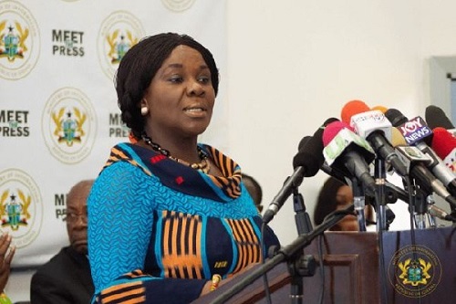 Minister for Sanitation and Water Resources, Cecilia Dapaah