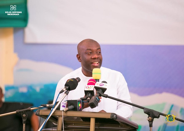 Minister for Information Kojo Oppong Nkrumah