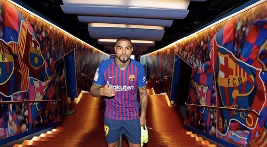 KP Boateng confirms Barcelona departure