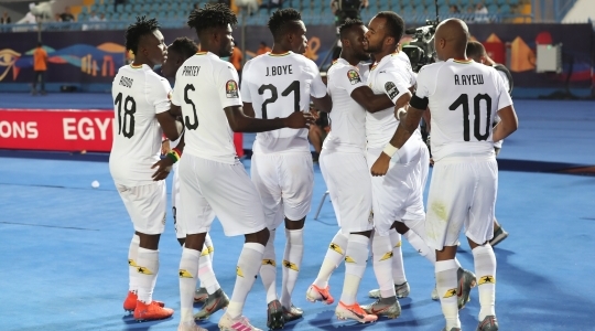 AFCON 2019: Jordan, Partey guide Black Stars into round 16, Cameroon held by Benin 