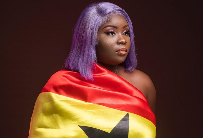 Maame Serwaa shares lovely Independence Day themed photos