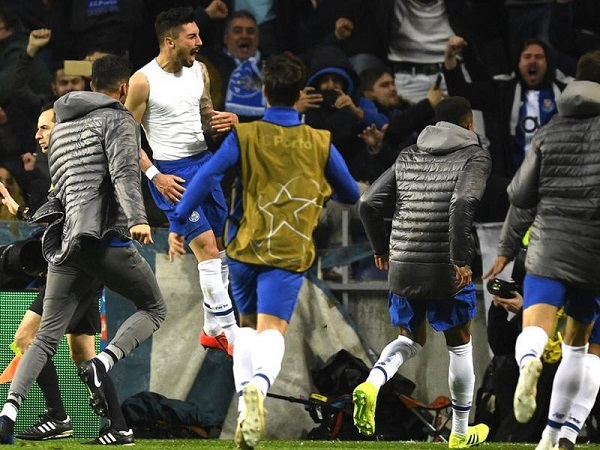 UCL: Incredible Porto overturns deficit to dump AS Roma to earn quarterfinal berth
