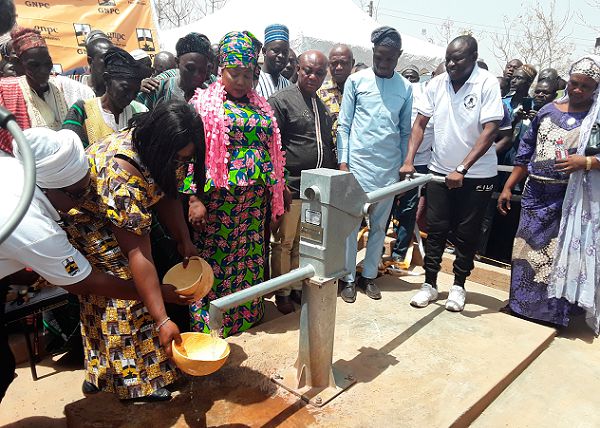 40 communities get boreholes from GNPC