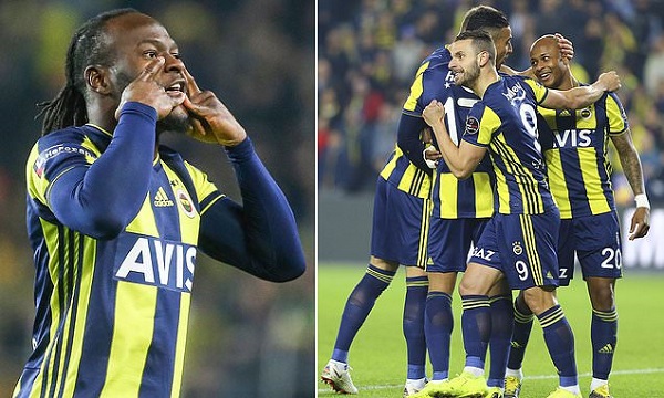 Out of form Andre Ayew to be replaced by Victor Moses in Fenerbahce starting XI
