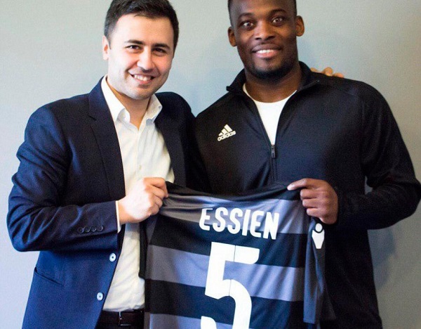 Ex-Ghana and Chelsea star Essien honoured for his tremendous career in Azerbaijan