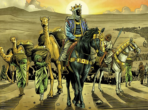 Check out the richest man who ever lived