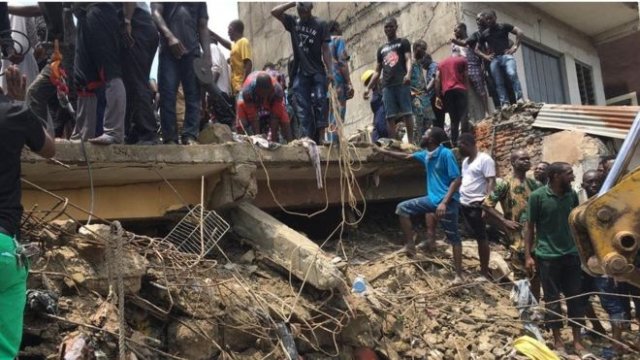 Nigeria school collapse: Pupils feared dead in Lagos