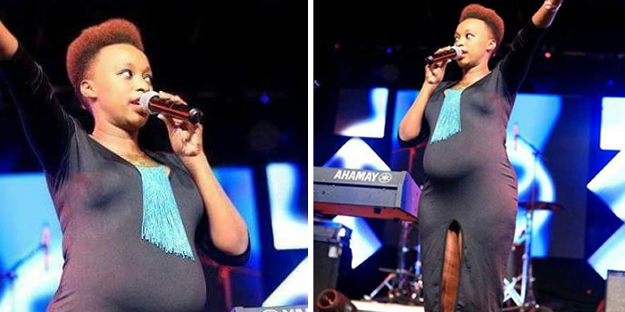 Social media users descends heavily on pregnant female pastor over her dress in Church