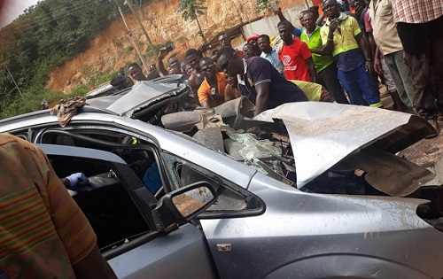 Four perish in a gory accident at Tarkwa