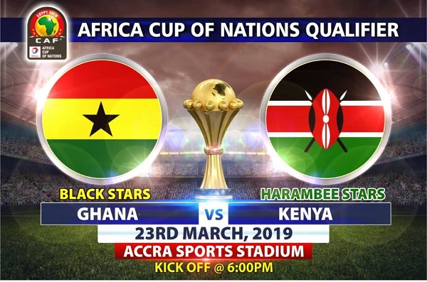 AFCON 2019: Ticket prices out for Ghana vs Kenya clash