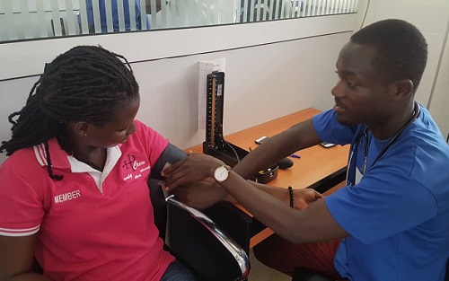 PHOTOS: High Praiz Crew collaborates with SDA for a blood donation exercise