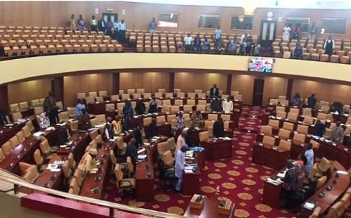 A minute silence observed for 'Black Friday' accident victims in Parliament