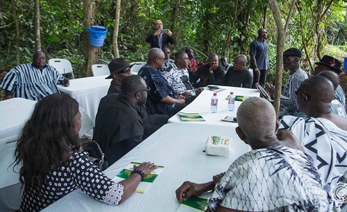 Mahama debunks NDC 'forest meeting' reports 