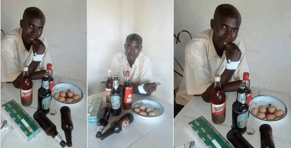 Cancer patient sneaks out of the hospital to drink and smoke